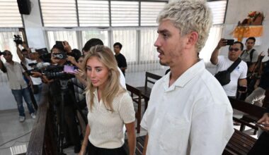 Bonnie Blue slapped with £9 fine and dodges 'hellhole' Bali jail after Bang Bus stunt