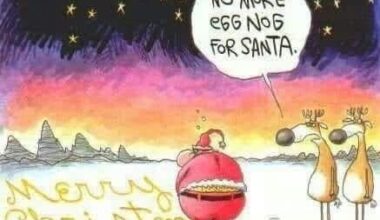 Be careful with that Eggnog!