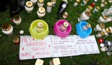 Piketā prasa Bauskas pa&scaron;valdības policijas priek&scaron;nieka atlai&scaron;anu