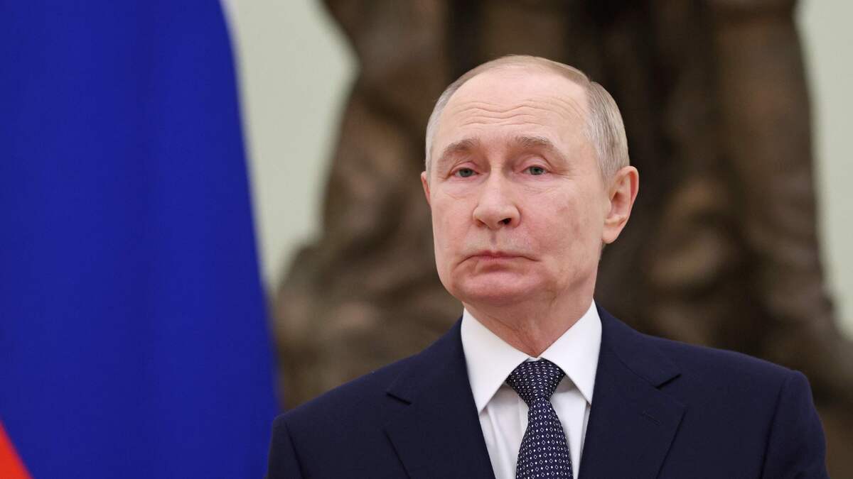 Russia's president Vladimir Putin. Library image.