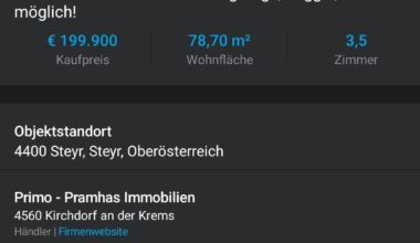 Immobilienmakler in Österreich... Ihr sats echt unbeschreiblich