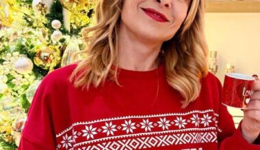 Italian single mum celebrates Christmas