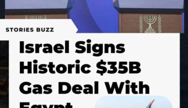 Israel Signs Historic $35B Gas Deal With Egypt