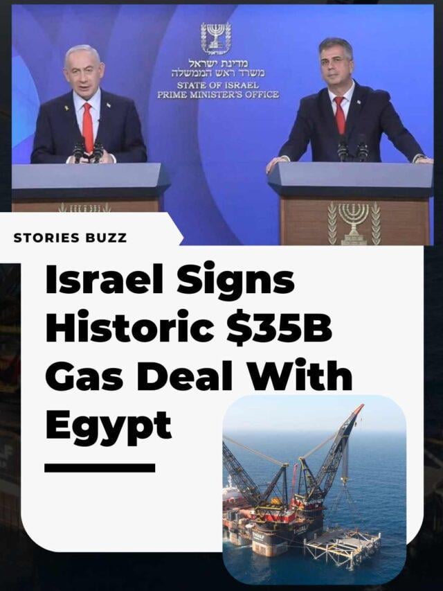 Israel Signs Historic $35B Gas Deal With Egypt