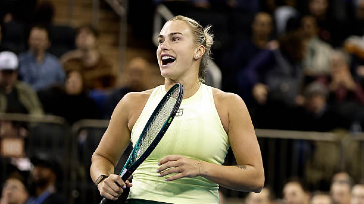 Aryna Sabalenka Uses Artificial Intelligence. Photo: gettyimages
