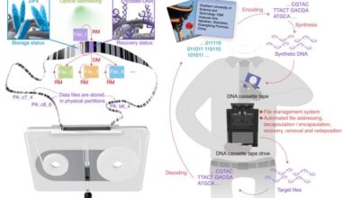 Diagram explaining the DNA casette