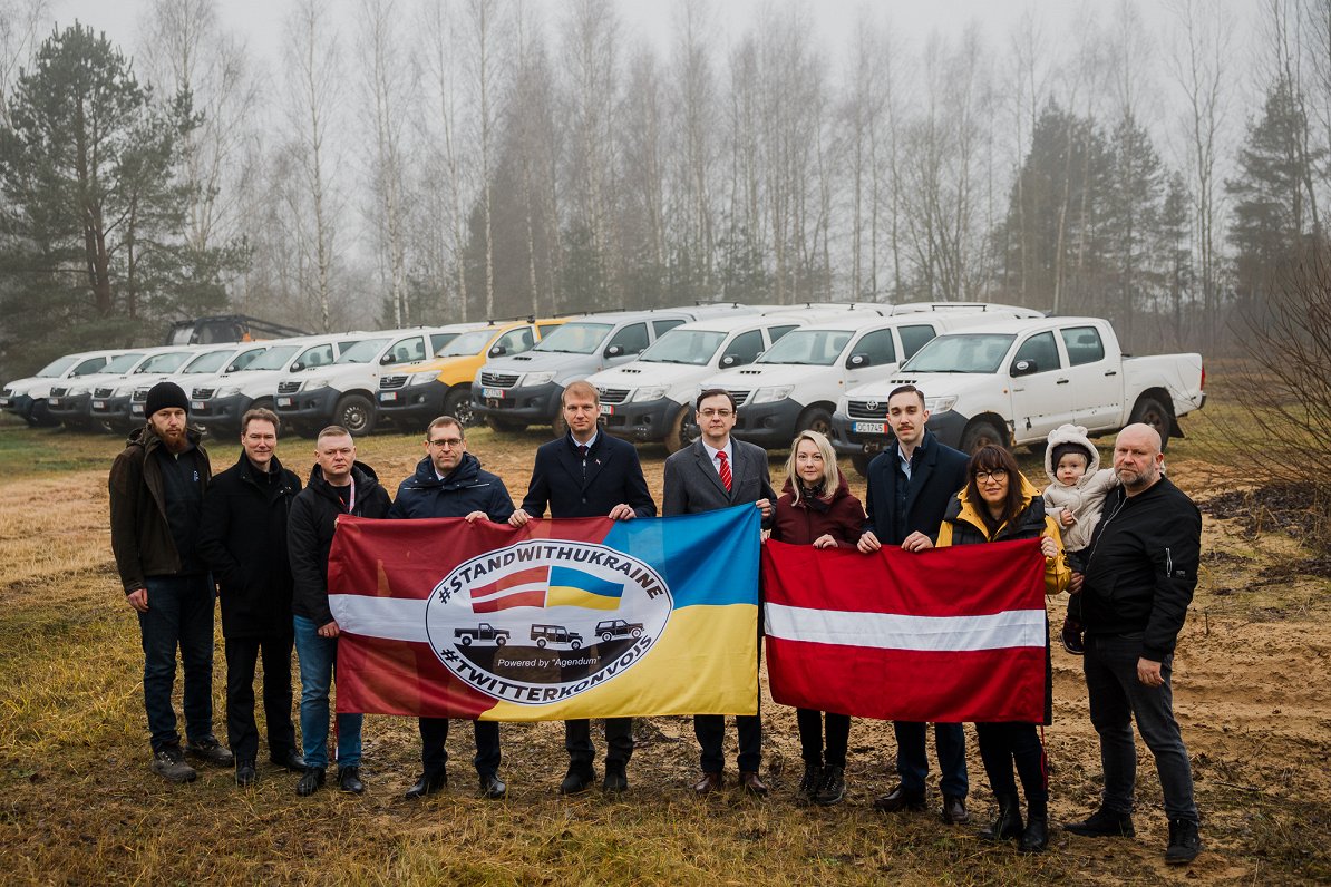 AST vehicle donation to Ukraine, December 2025