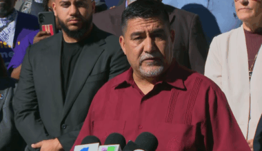 California union leader pleads not guilty to charges after LA ICE protest arrest