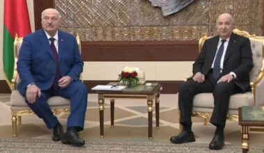 Algerian and Belarusian presidents renew support for Sahrawi people’s right to self-determination
