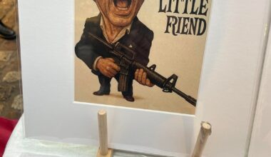 AI garbage being sold as “original drawings” at Greenwich Market