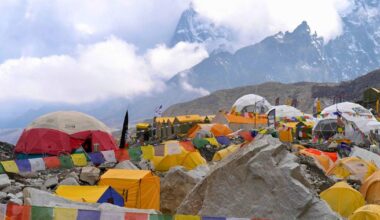 Everest is a multi-million dollar business, complete with private chefs, espresso machines for some climbers