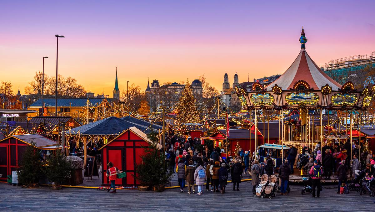 BRUSSELS, BELGIUM - DECEMBER 17, 2018: Evening view of the Grand Place (Grote Markt) with a christmas tree and illuminated buildings in Brussels, capital of Belgium