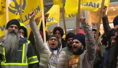 Sikh diaspora protests in Canada against Rajnath Singh’s remarks on Pakistan