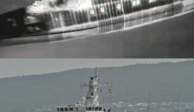 Teaser from Ukraininan SOF targeting russian ship project 22460 Okhotnik using FP-1/FP-2 guided strike drone