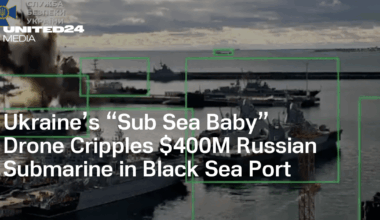 Ukraine’s “Sub Sea Baby” Drone Cripples $400M Russian Submarine in Black Sea Port