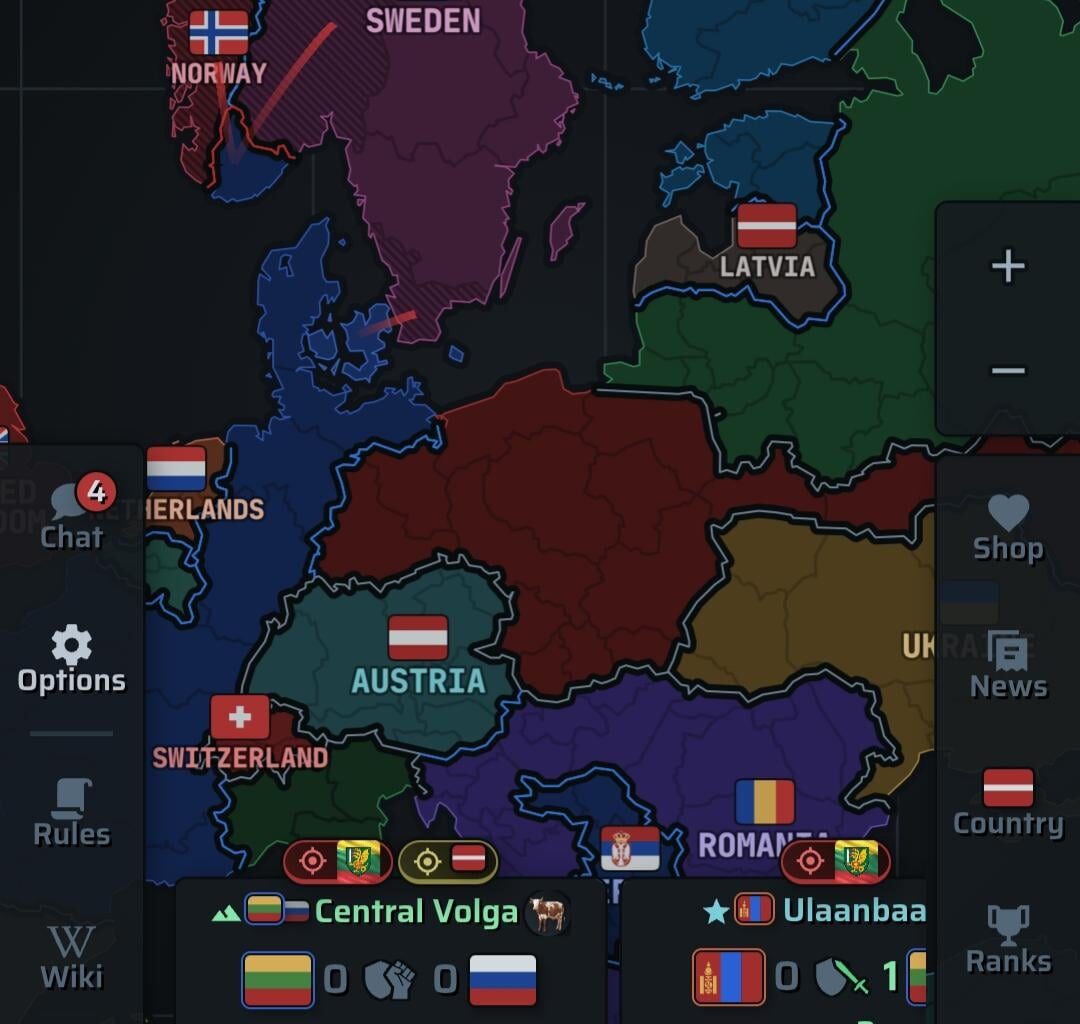 Sveiki, ja varat tad izmēģiniet šo spēli un stiprinam Latviju