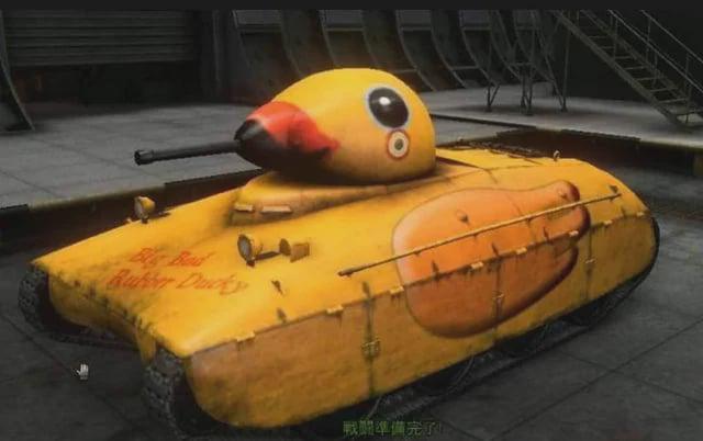 🎶It was Christmas Eve babe, heeeerees a duck tank!🎵