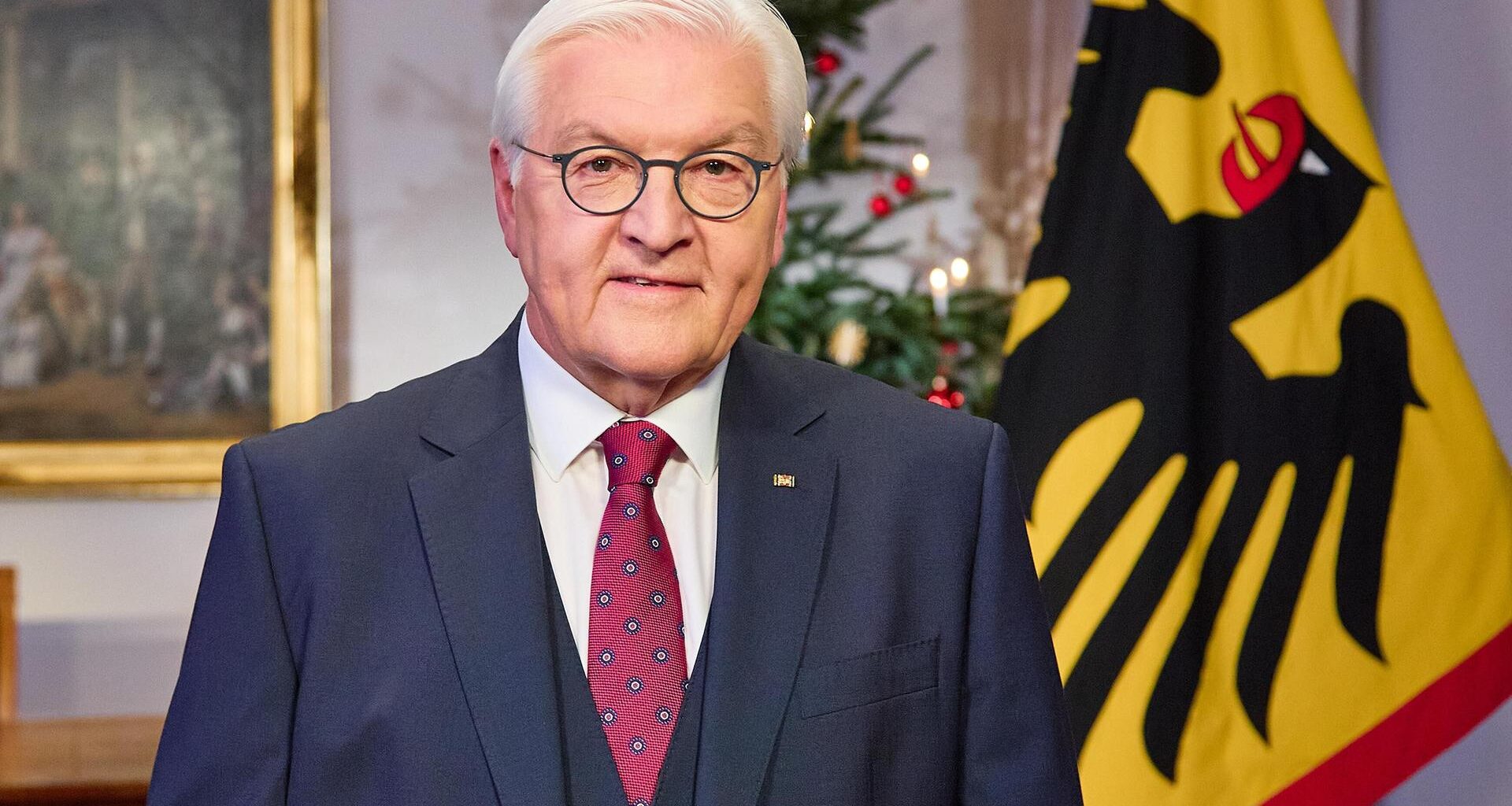 Weihnachtsansprache von Bundespräsident Steinmeier im Schloss Bellevue