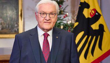 Weihnachtsansprache von Bundespräsident Steinmeier im Schloss Bellevue