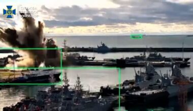 Novorossiysk: In a first, Ukraine says it struck Russian submarine in Black Sea port with underwater drones