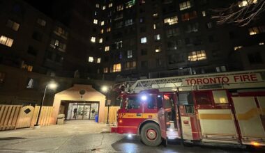 Woman seriously injured in 2-alarm apartment blaze in south Etobicoke