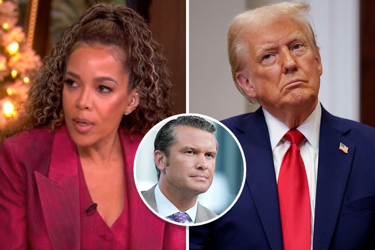 ‘The View’s Sunny Hostin Slams President Trump’s “Unqualified” Administration Amid Pete Hegseth Controversy: “When You Hire A Clown, You Got A Circus”