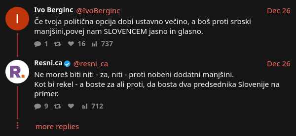 Kaj je mislil s tem?