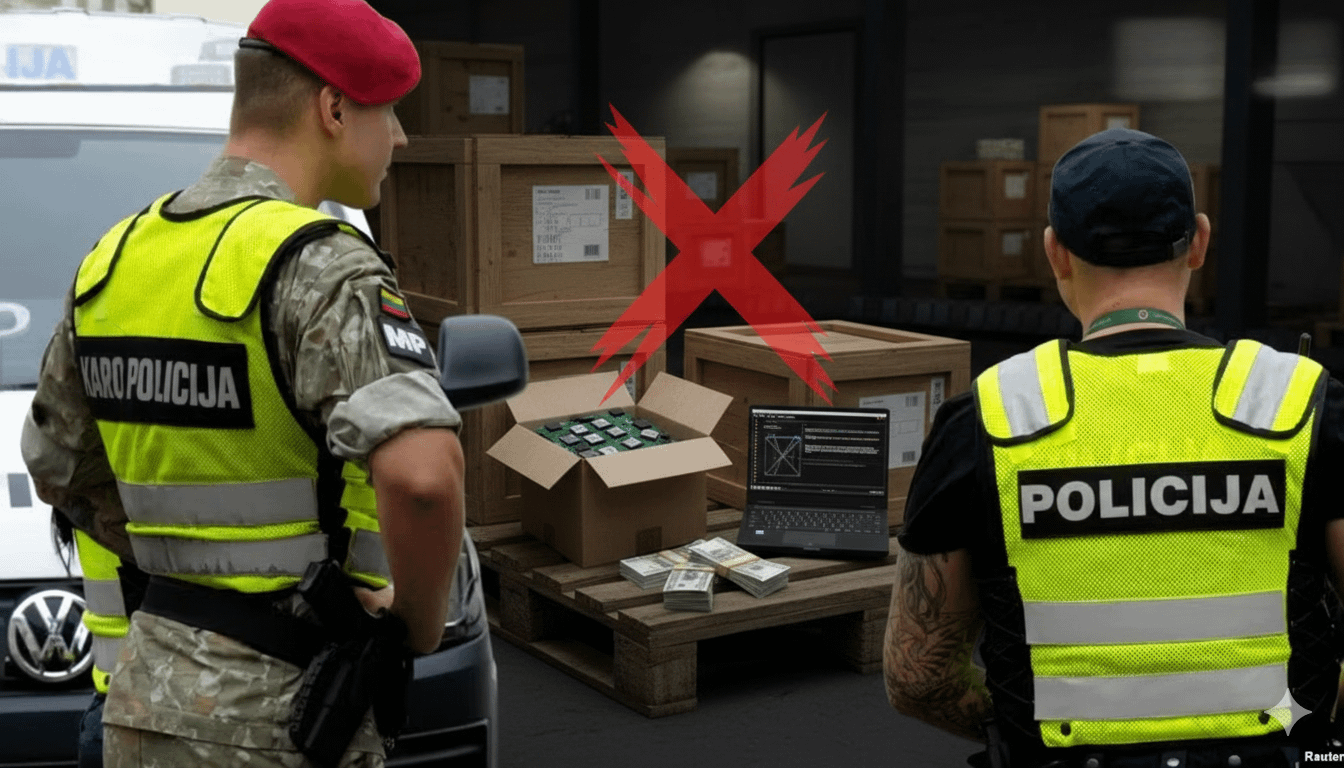 Lithuania has uncovered a scheme to bypass Western sanctions, involving illegal tech supplies to Russia’s and Belarus’ military-industrial sectors. The investigation exposed a network laundering EU funds and exporting sensitive microchips. Moscow is forced to resort to desperate smuggling tactics.