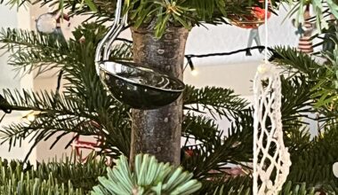 Jeg har gemt en sovseøse på mine forældres juletræ