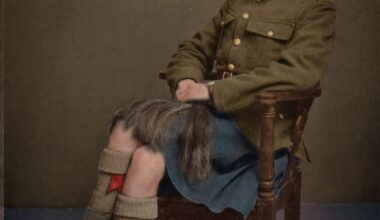 Colourised portrait of my great-grandfather in 1915. 14th London Regiment (London Scottish).