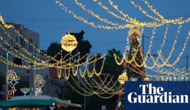 Israeli police arrest Palestinian man dressed as Santa Claus at Christmas party