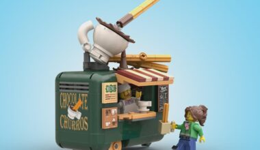 ¡El Proyecto Chocolate Caliente y Churros ☕🥖 ha pasado a la Fase de Votación del Vendor Cart Challenge de Lego Ideas!