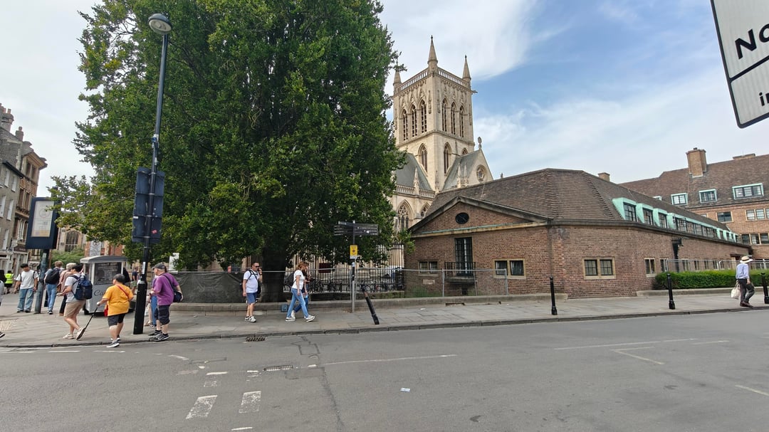[OC] A hike in the city centre of Cambridge, United Kingdom