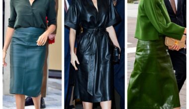 Who pulls off the best leather look?