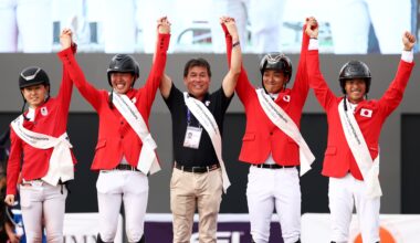 Japan captures historic Team Jumping Gold at the Asian Championships in Pattaya!
