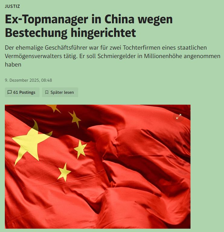 Falls mal wieder über China's Wettbewerbsfähigkeit geschwärmt wird