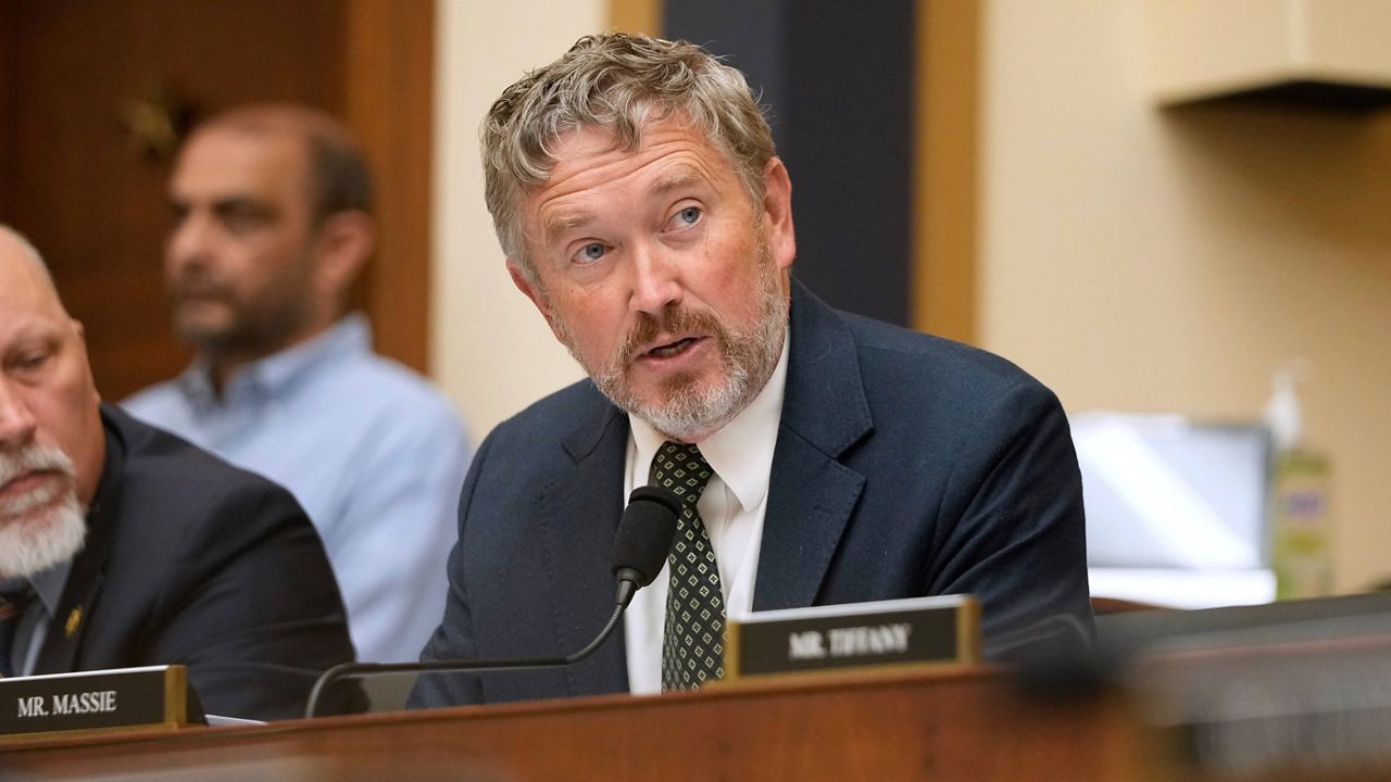 Rep. Thomas Massie, R-Crescent Springs, has joined Democrats on a resolution that would require the White House to get congressional approval for military force. (Spectrum News 1/Erin Kelly, file)