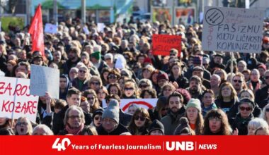 Thousands rally in Croatia against far-right rise