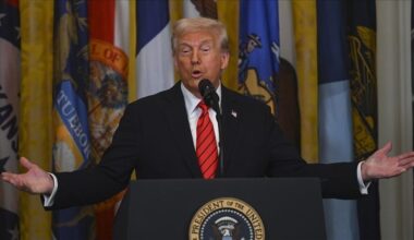 Trump hails economic record, calls affordability concerns Democratic 'hoax'