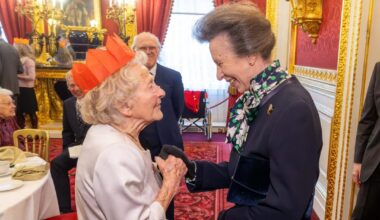 Princess Royal hosted veterans for annual Christmas tea