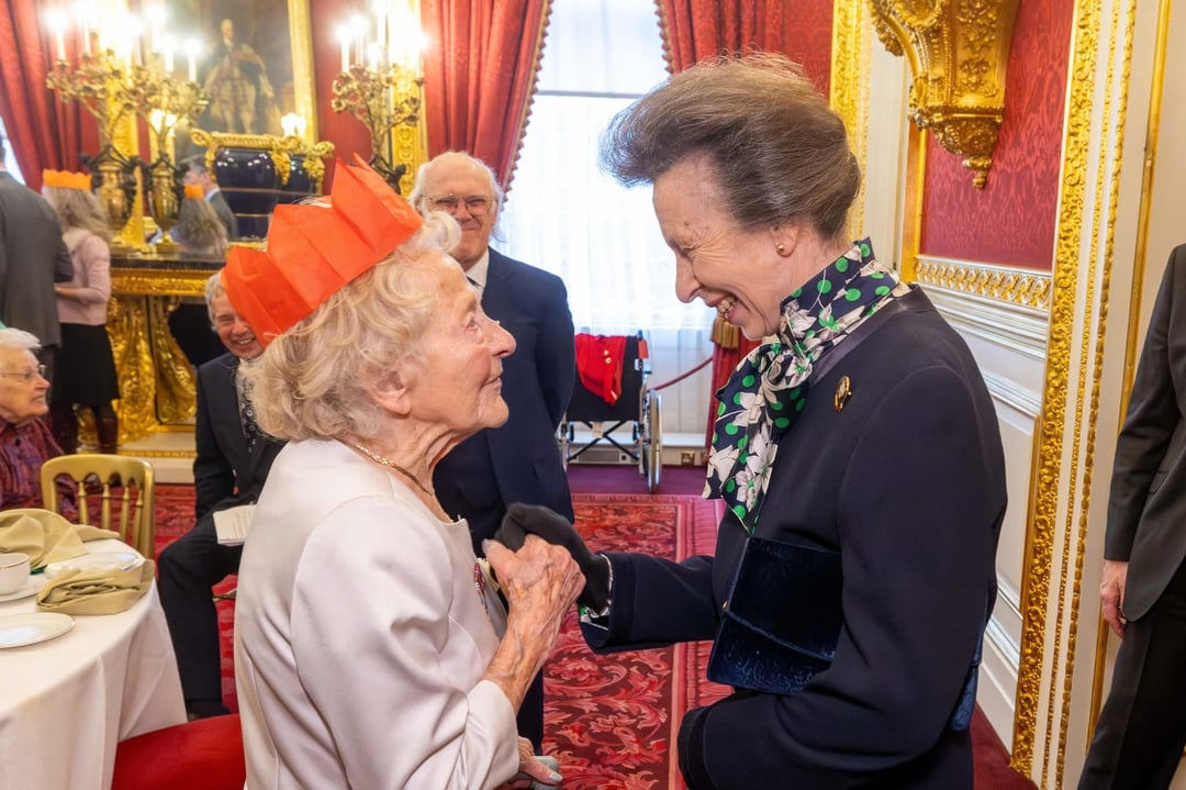 Princess Royal hosted veterans for annual Christmas tea