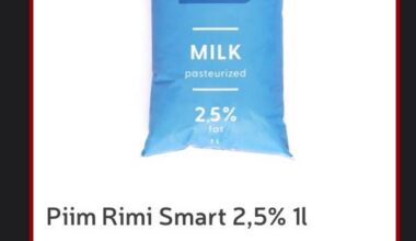 aitäh selle sooduka eest rimi