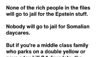 Rules only for peasants