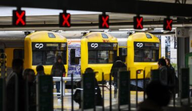 Disruptions to rail services in Portugal