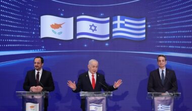 Greece signs action, defense cooperation plans with Cyprus and Israel