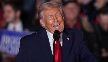 President Donald Trump speaks at the Mount Airy Casino Resort in Mount Pocono, Pa., Tuesday, Dec. 9, 2025. (AP File Photo/Matt Rourke)