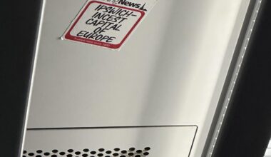 Just spotted on the train (London to Kent)