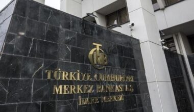 An exterior view of the Central Bank of the Republic of Türkiye (CBRT) headquarters in Ankara, Türkiye. (AA Photo)