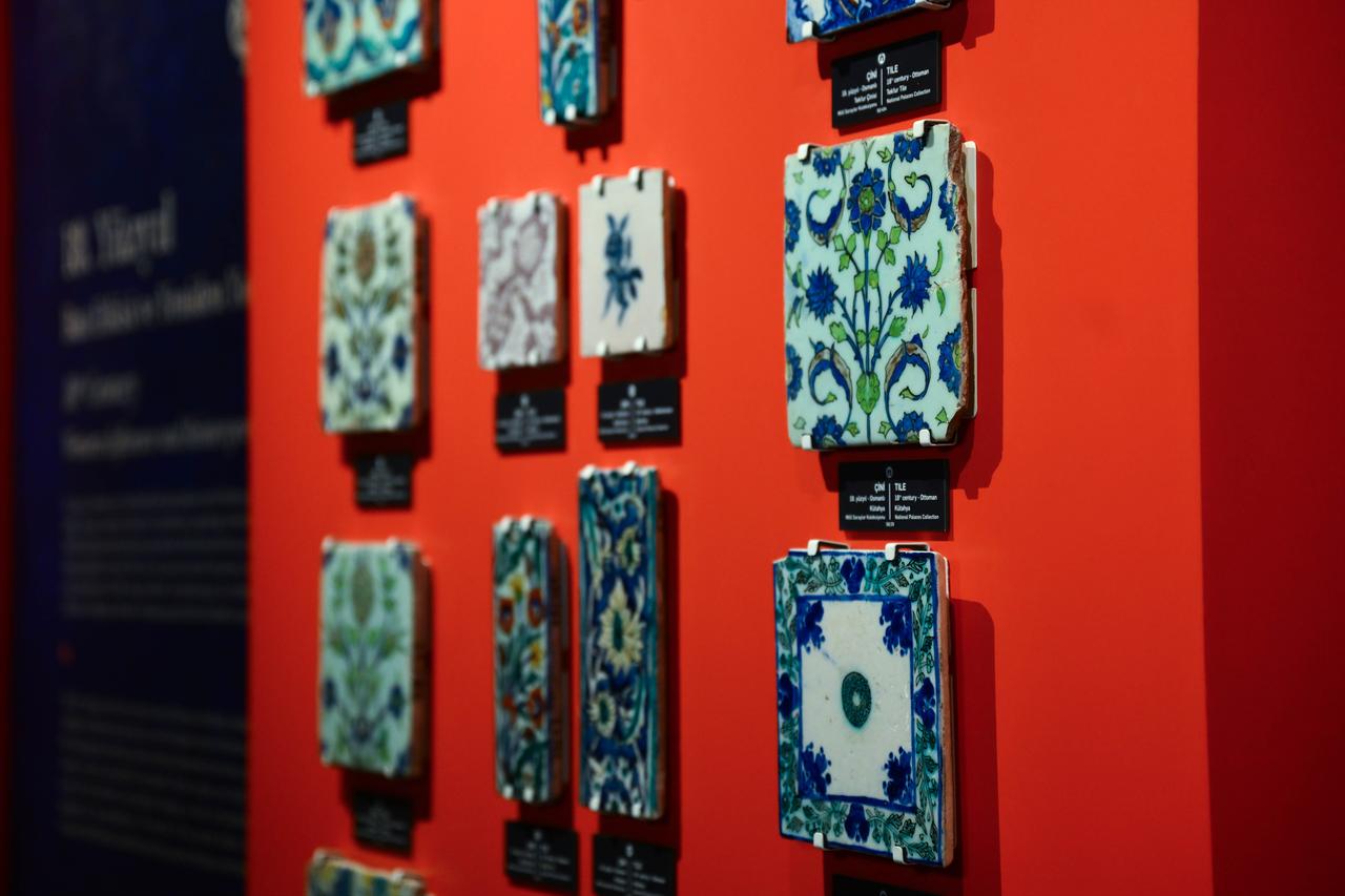 A view of the Mabeyn Route Tile Art Gallery at Topkapi Palacein Istanbul, Türkiye, Dec. 24, 2025. (AA Photo)