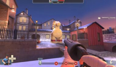 Team Fortress 2 juluppdatering där målet är att bränna gävlebocken. Några höjdpunkter.